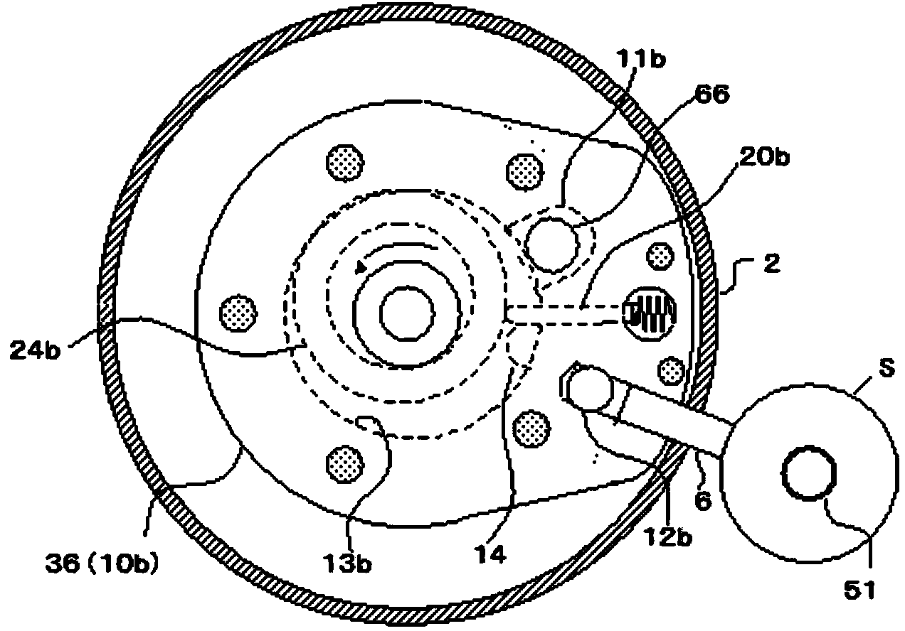 Rotary compressor and refrigerating circulating system with same