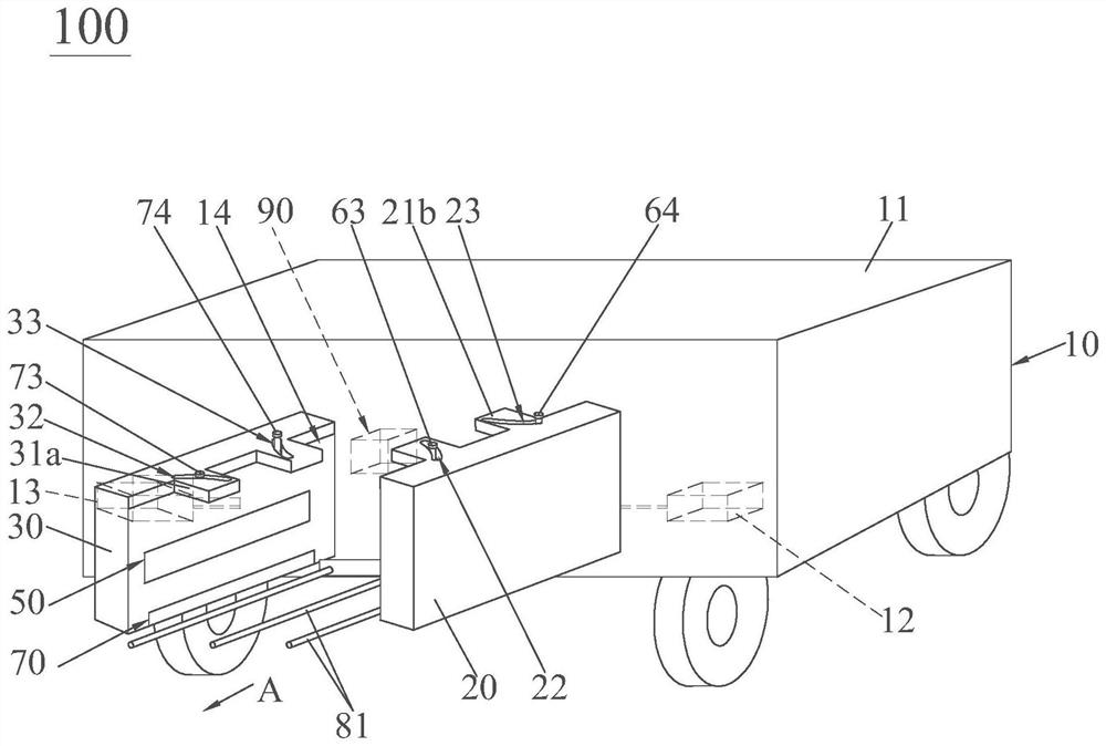 Surrounding cutting device, stepping surrounding type stem leaf ordered harvester and harvesting method