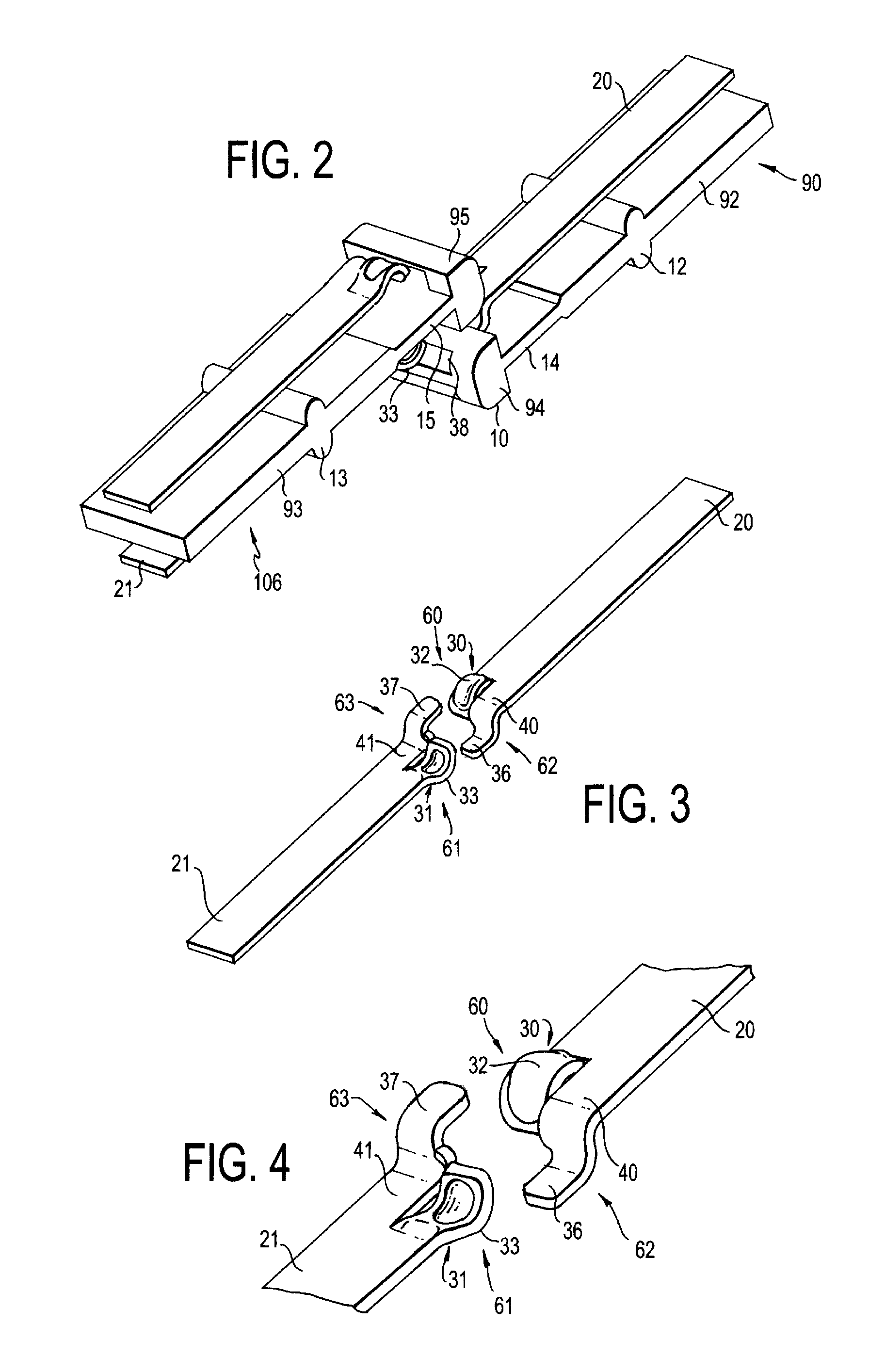 Multi-stage beam contacts