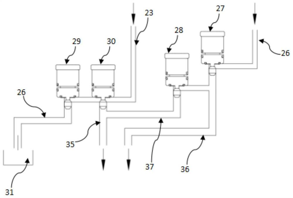 Electrostatic coating intermittent paint supply system and method for highly conductive water-based paint