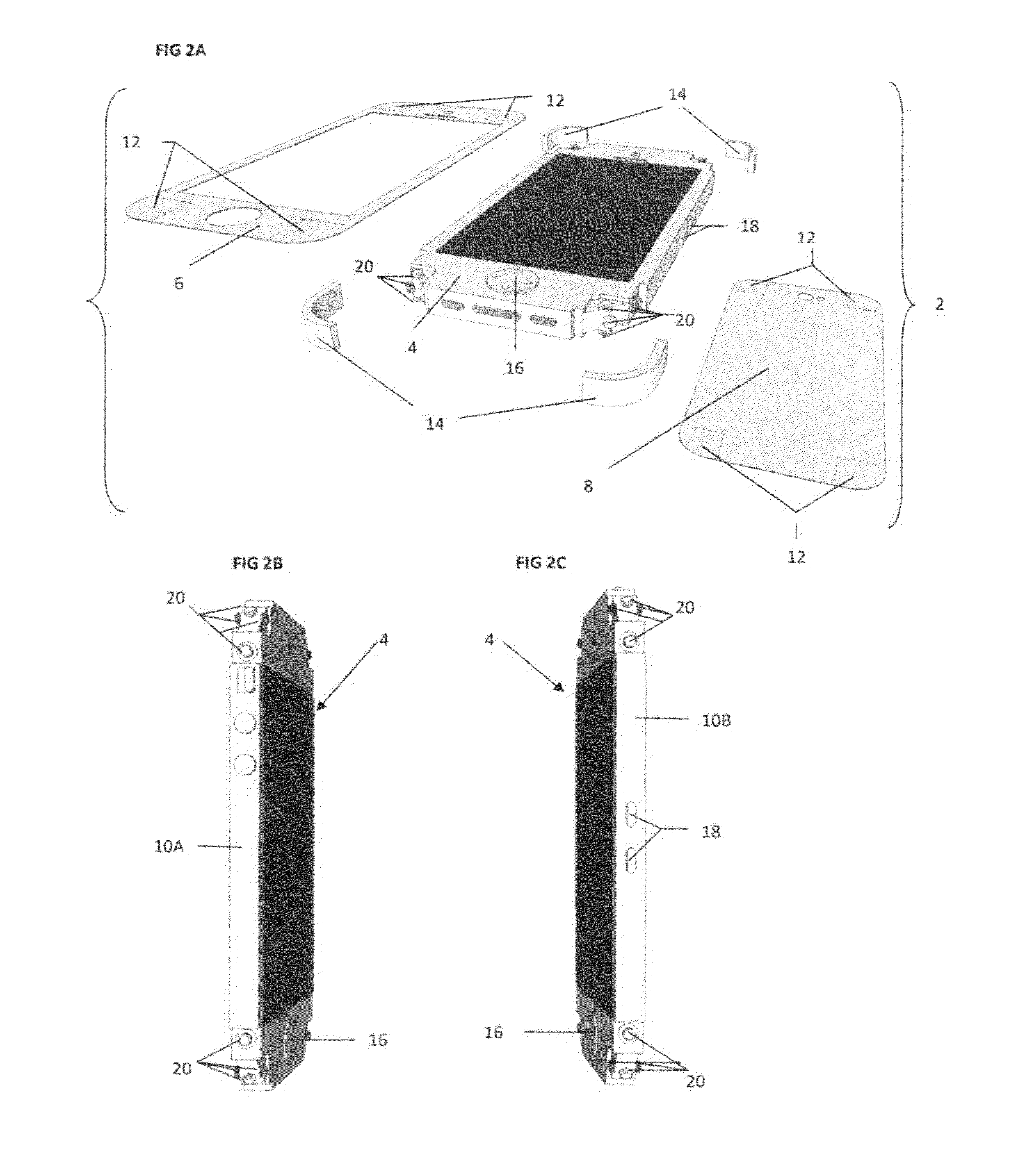 Touch-Screen Mobile Electronic Communication Device and Controller