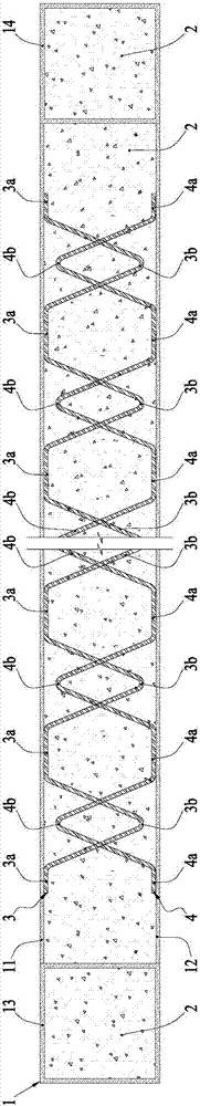Externally-wrapped steel plate reinforced concrete assembled shear wall and construction method thereof