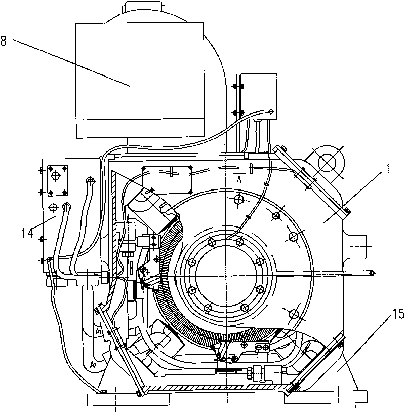 Shipping propulsion DC motor