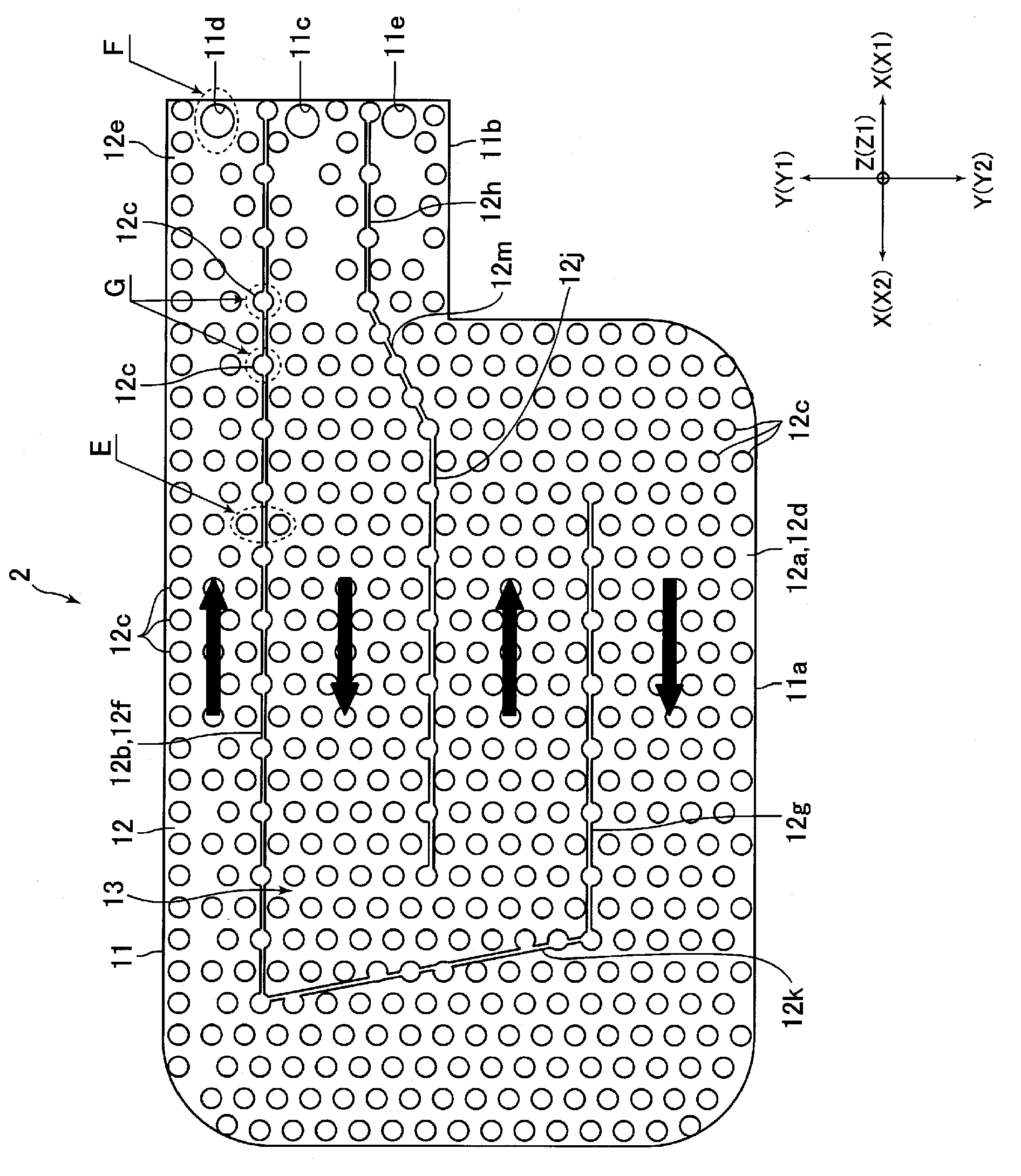 Head-cooling pillow and head-cooling device