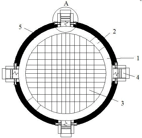 Damping plate for air washing machine