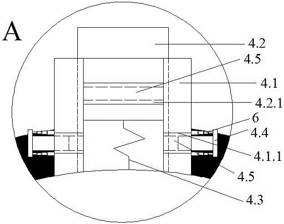 Damping plate for air washing machine