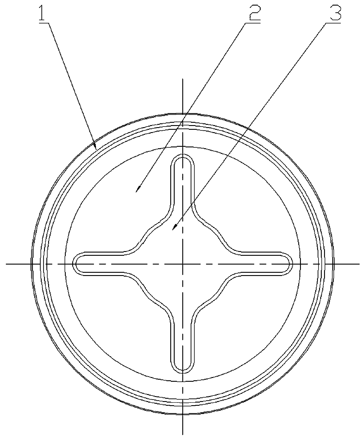 Processing method of cold extruded high wear-resistant bearing outer ring