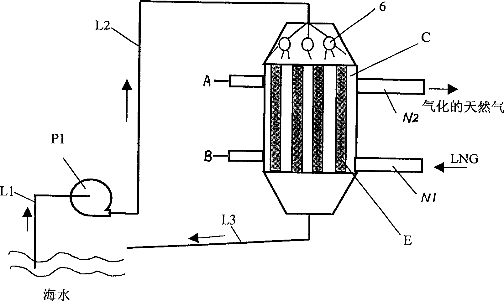 Method and apparatus of semiconductor generating electricity and producing hydrogen using temperature difference and liquid natural gas providing cooling energy