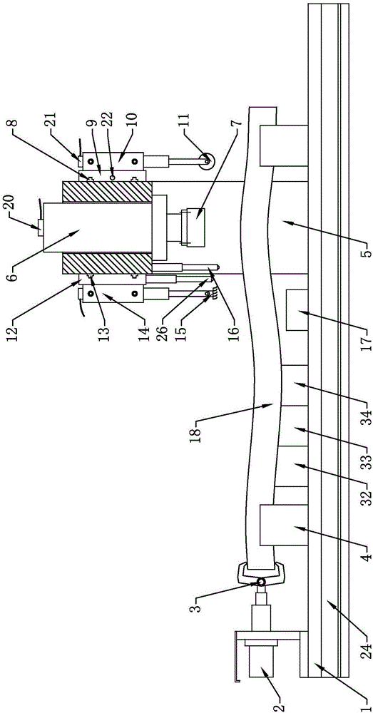 Detecting and straightening machine and method for shaft parts
