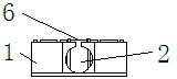 Optical fiber ribbon cable stripping protector