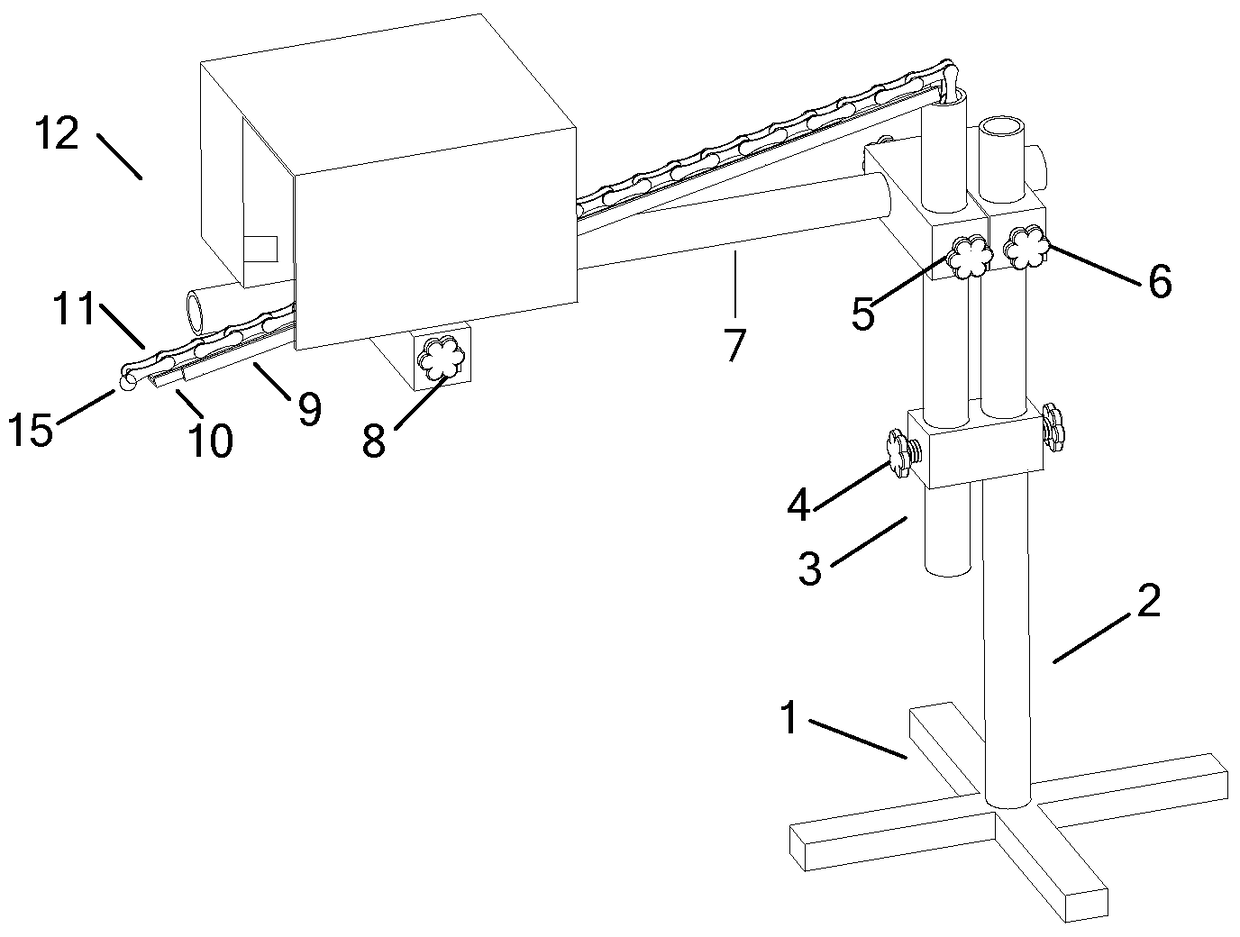 Method and device for adjusting equipment posture