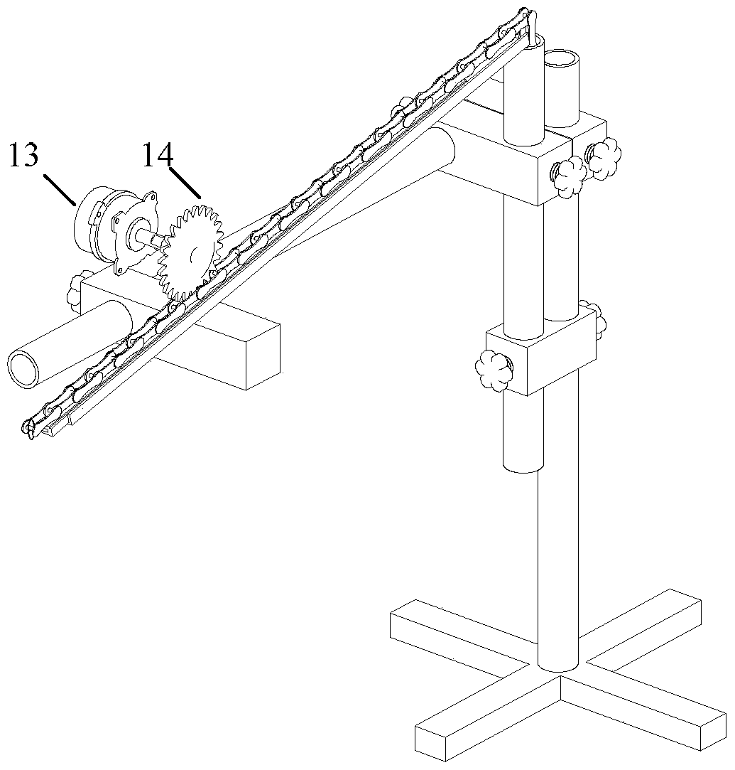 Method and device for adjusting equipment posture
