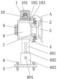 Abnormal conveying automatic alarm device