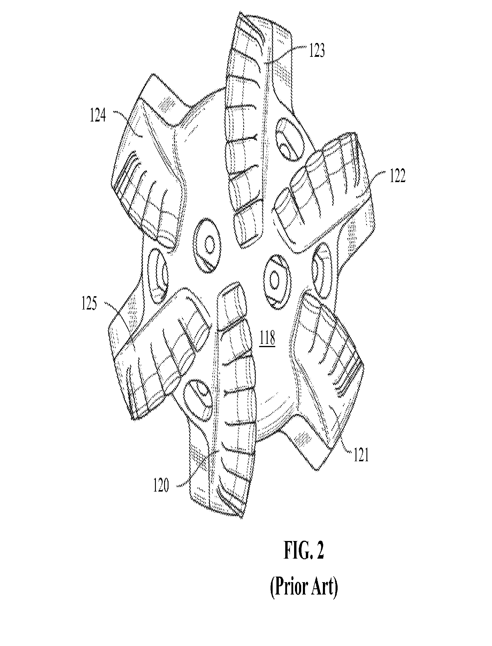 Rotating cutting elements for pdc bits