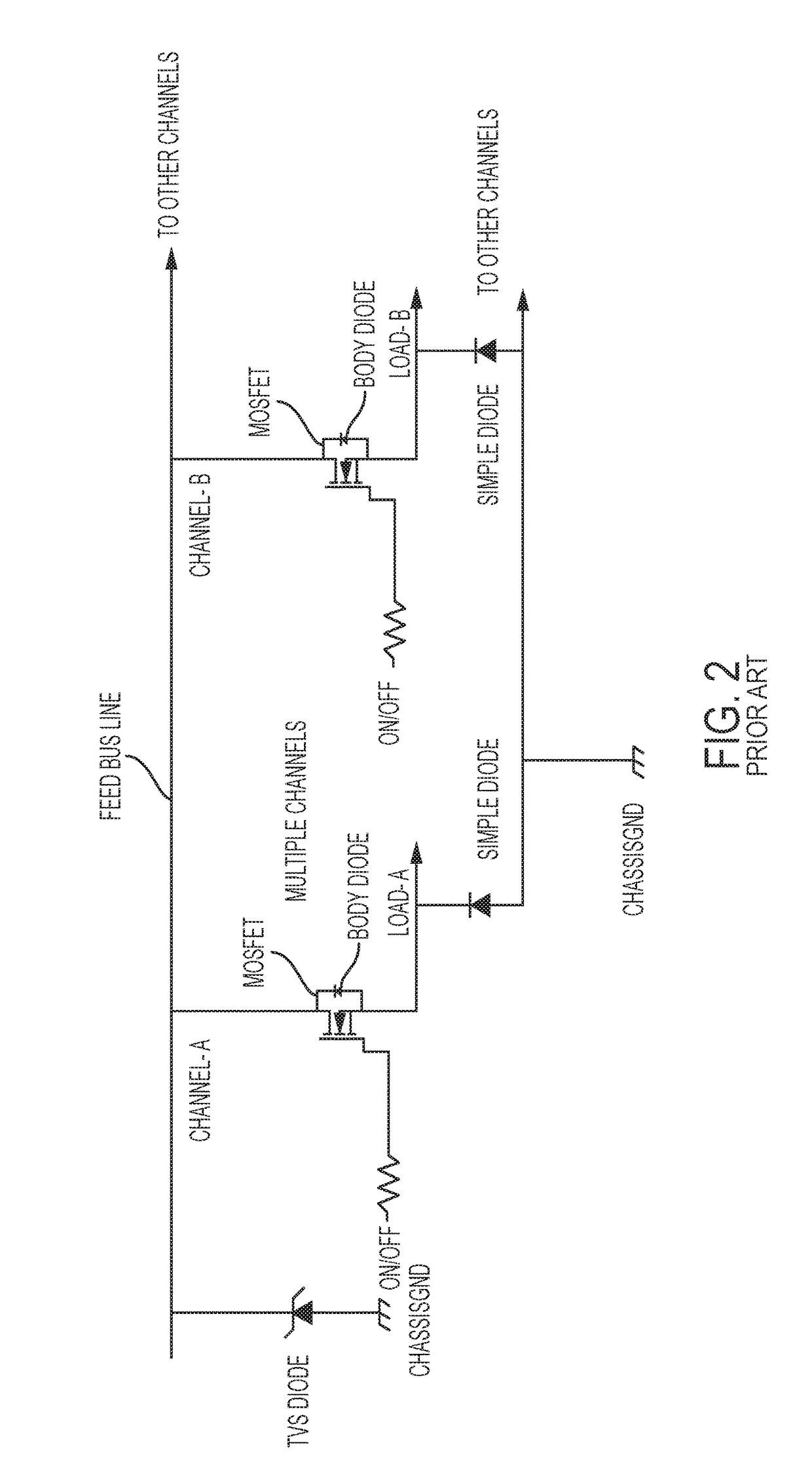 Transient voltage suppressor having built-in-test capability for solid state power controllers