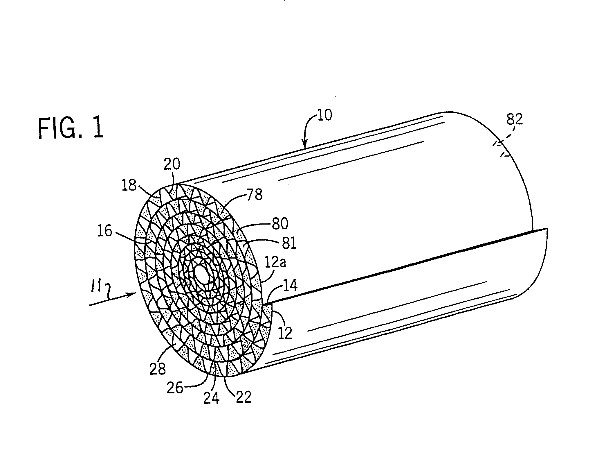Filter and forming system