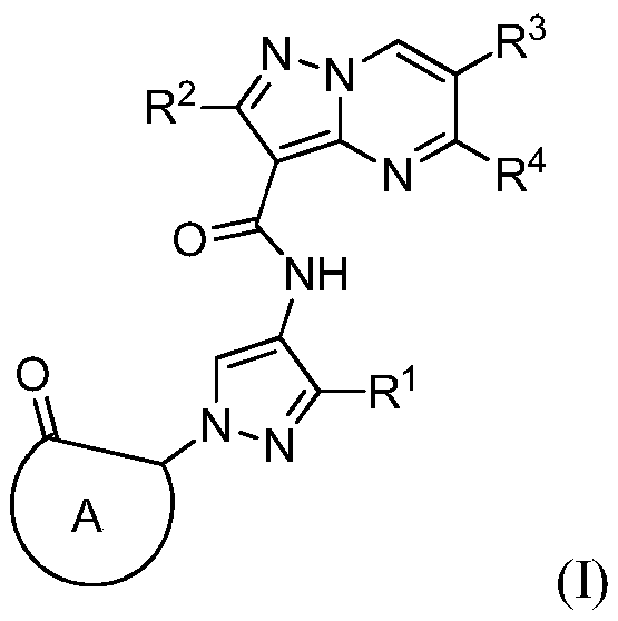 Pyrazolopyrimidine compounds as jak inhibitors