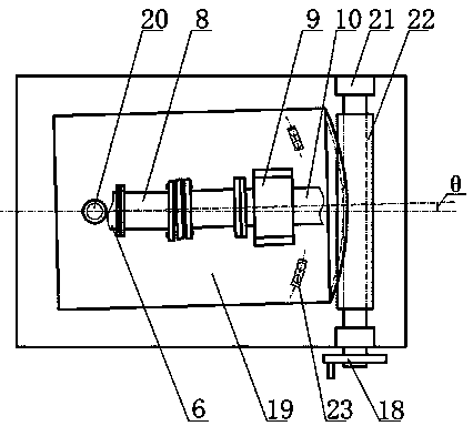 Static diaphragm coupler angular deviation fatigue testing bed