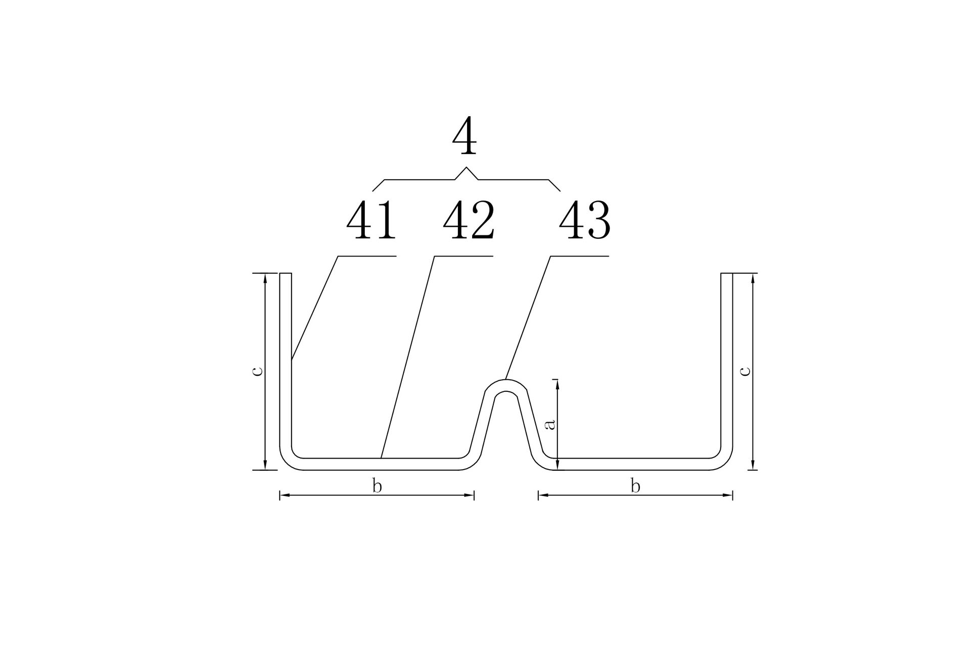 Joint drainage type cement concrete road structure and construction method thereof