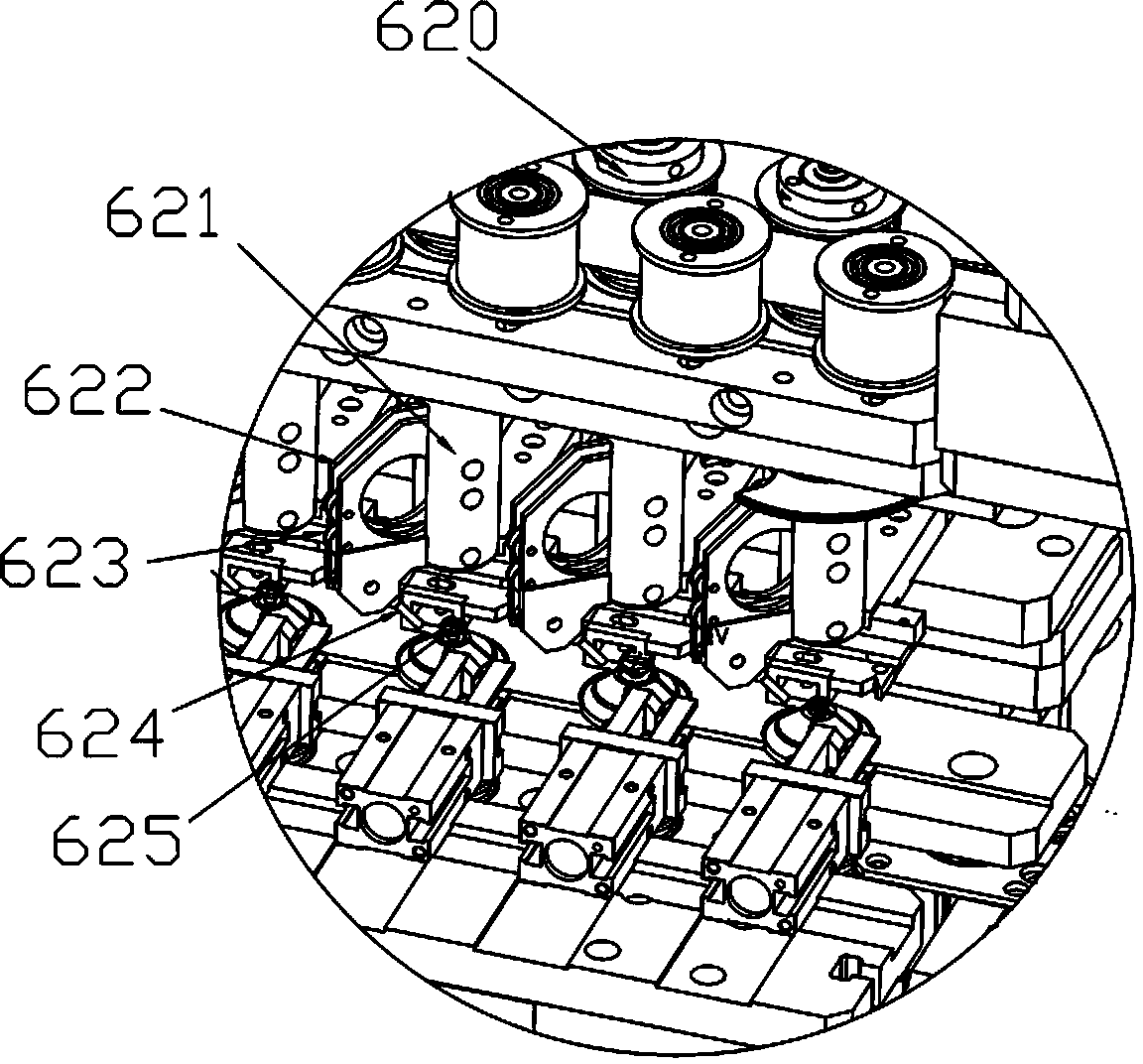 Full-automatic inductance winding machine and winding method thereof