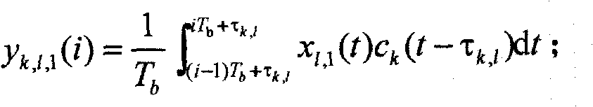 MC-DS-CDMA uplink receiving method and device for array antenna