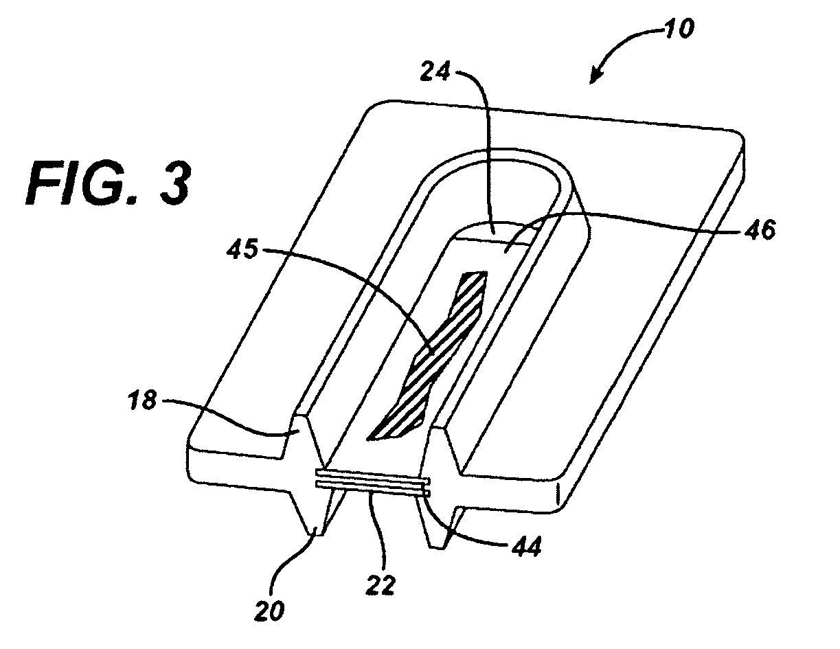 Apparatus and method for attaching a surgical buttress to a stapling apparatus
