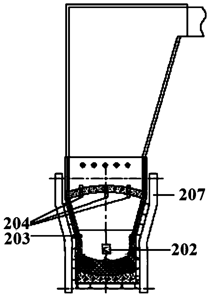 Waste bath smelting method