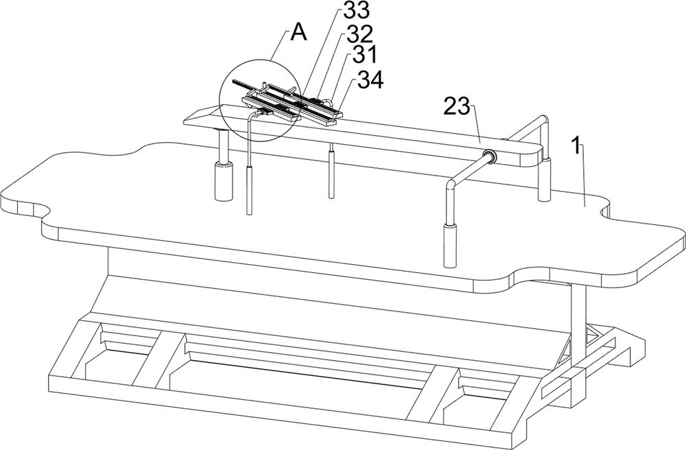 Manufacturing device for anti-skid stripes of industrial foot mats