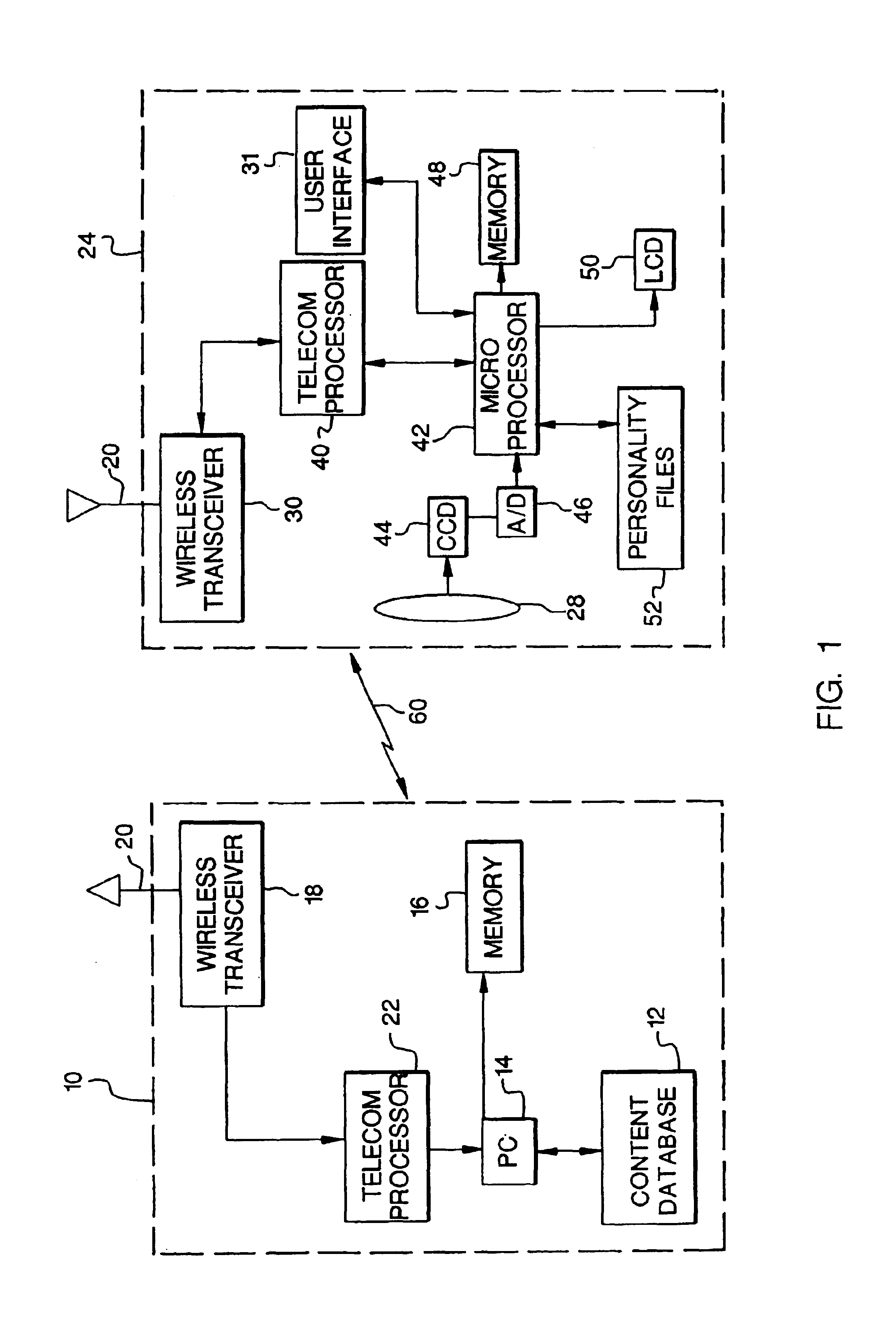 Photographic system for enabling interactive communication between a camera and an attraction site