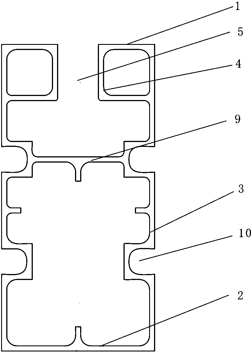 Multifunctional supporting section assembly for toilet draining at same floor