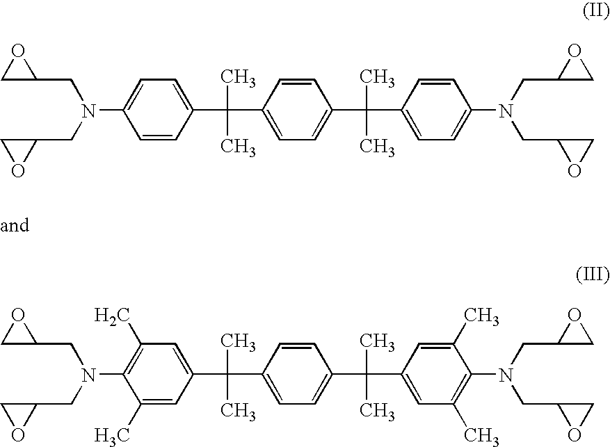 Casting compound based on thermosetting epoxy resins