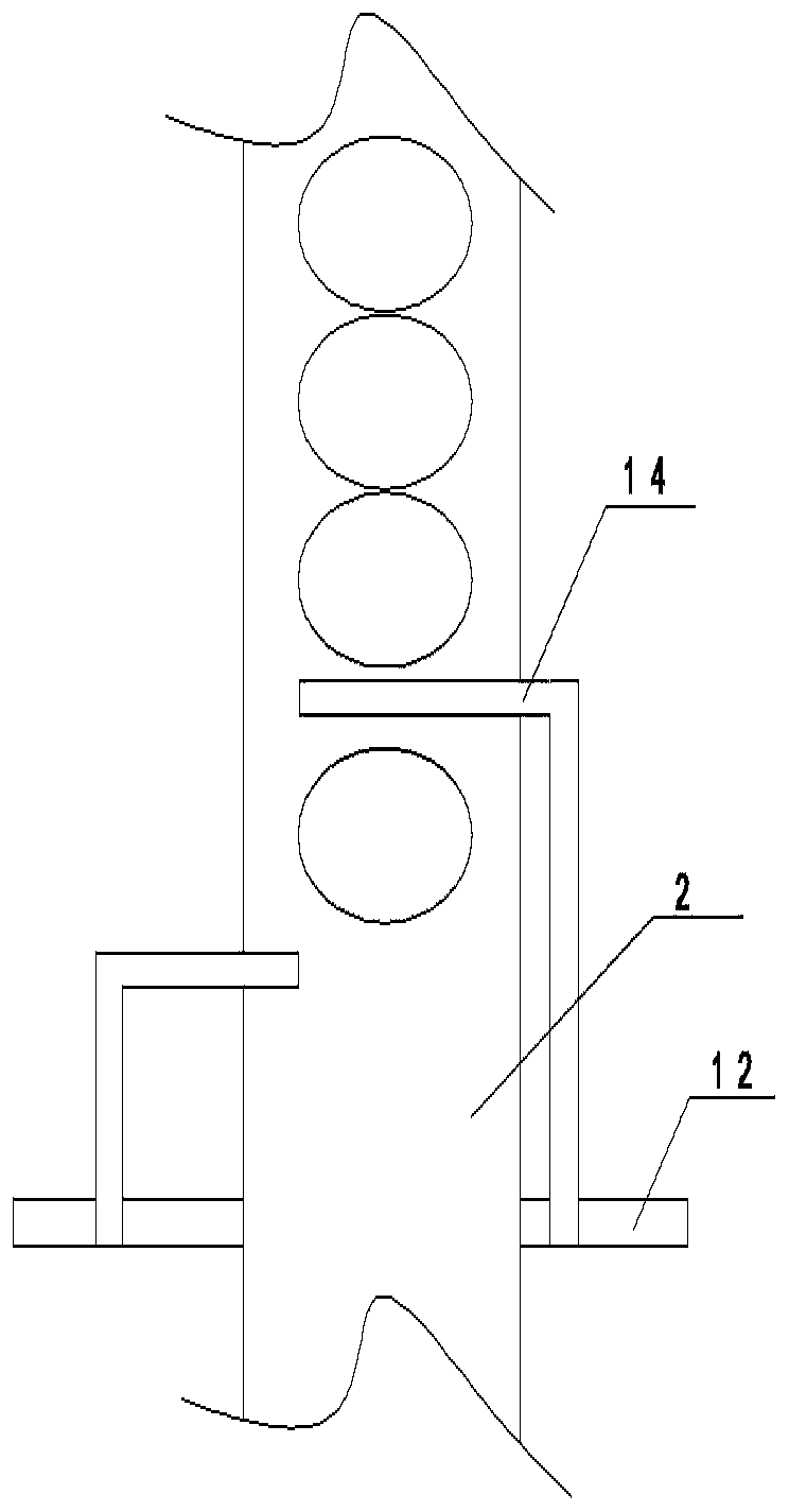 Drinking water barrel cover pulling machine