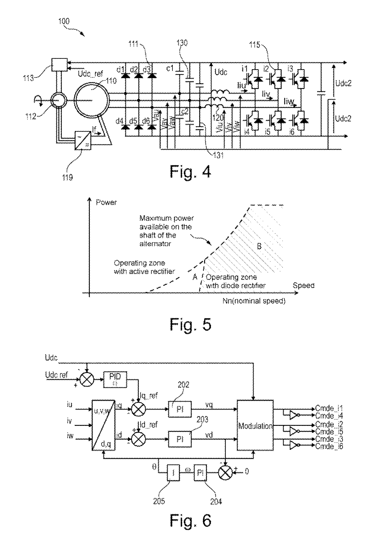 Electromechanical assembly comprising an alternator