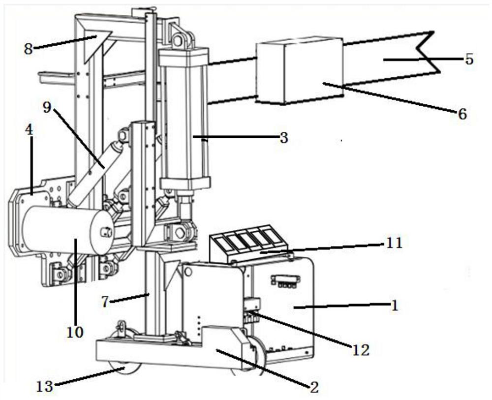 A surface sprinkler nozzle control box and its installation method