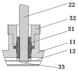 A kind of sealing process of led module