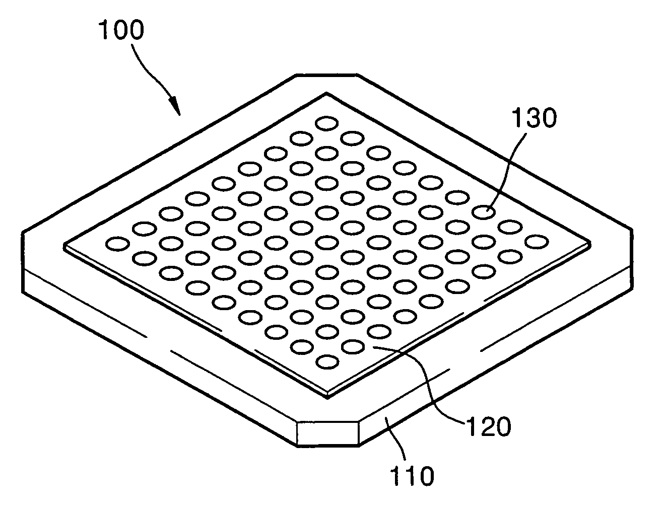 Sample holder for laser desorption/ionization mass spectrometry and method of manufacturing the same