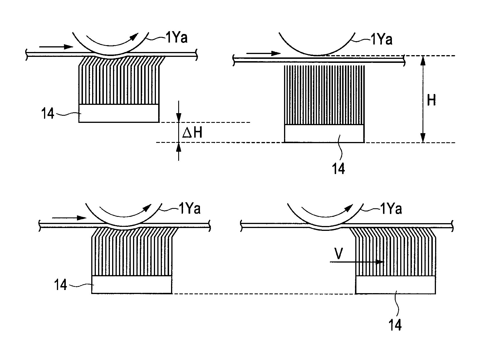 Image forming apparatus with movable pressing member