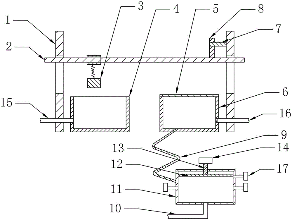 Processing device for raw materials of plastic particles