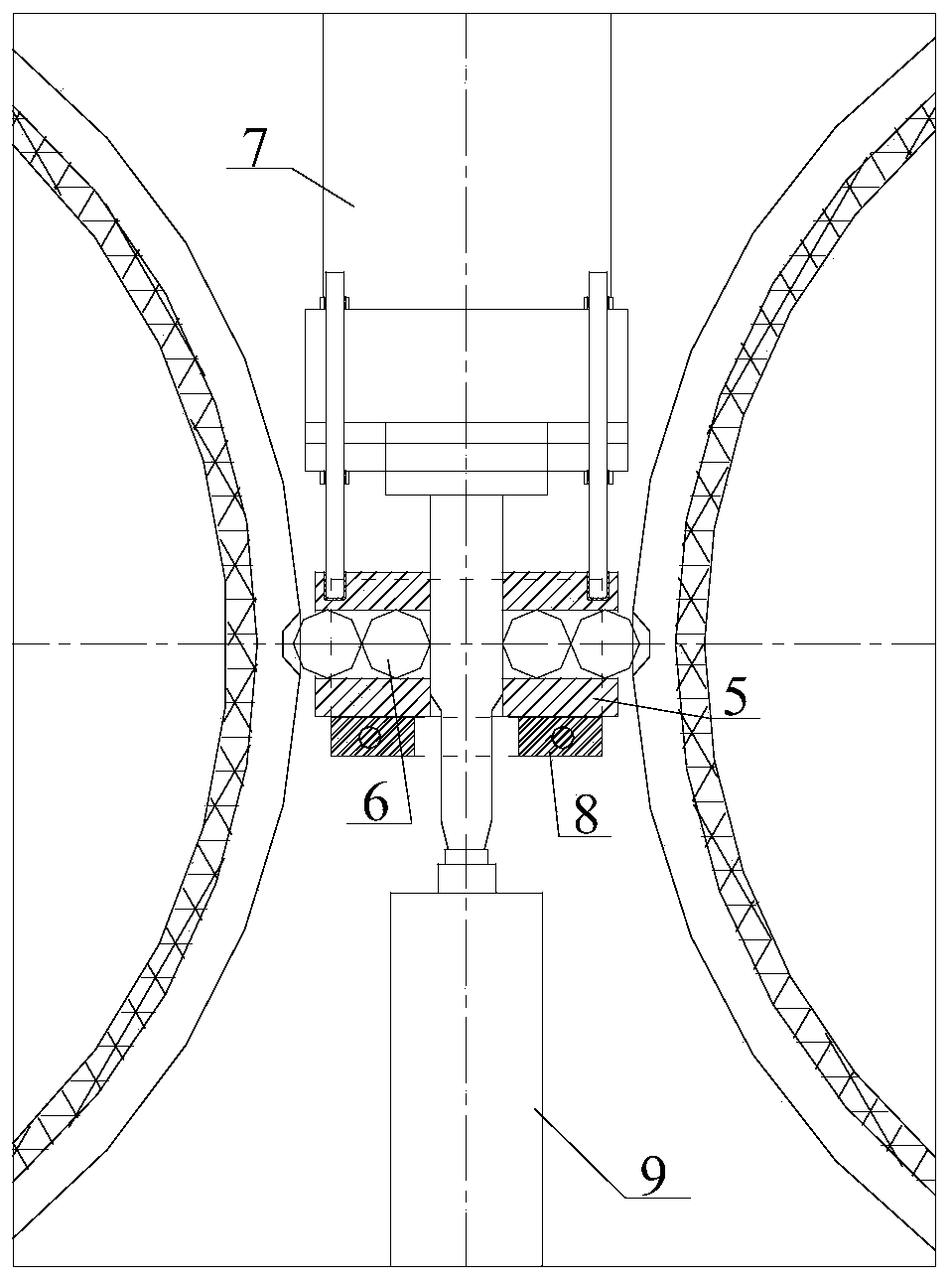 Air door locking device capable of remotely unlocking in underground coal mine