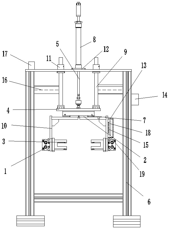 Anti-collision braking device for mechanical arm