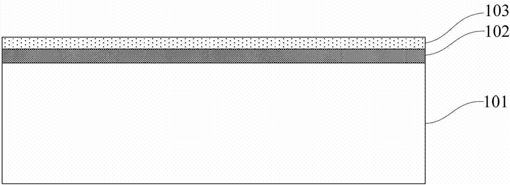 Method for preparing semiconductor sub-micron band on flexible substrate, and flexible optical waveguide