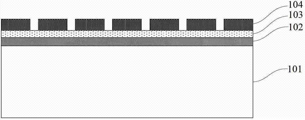 Method for preparing semiconductor sub-micron band on flexible substrate, and flexible optical waveguide