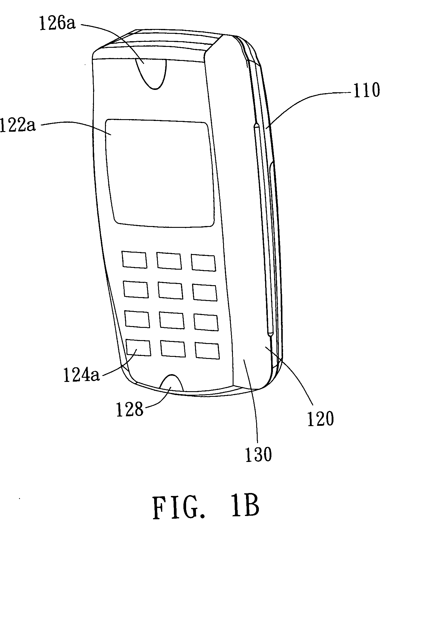 Mobile phone capable of reducing an electromagnetic specific absorption rate in human bodies