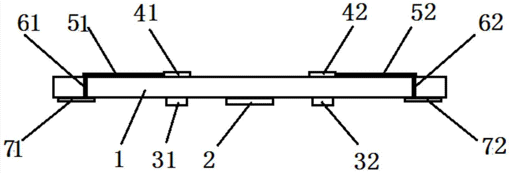 A thermal wind speed sensor structure and calibration method with zero point calibration function