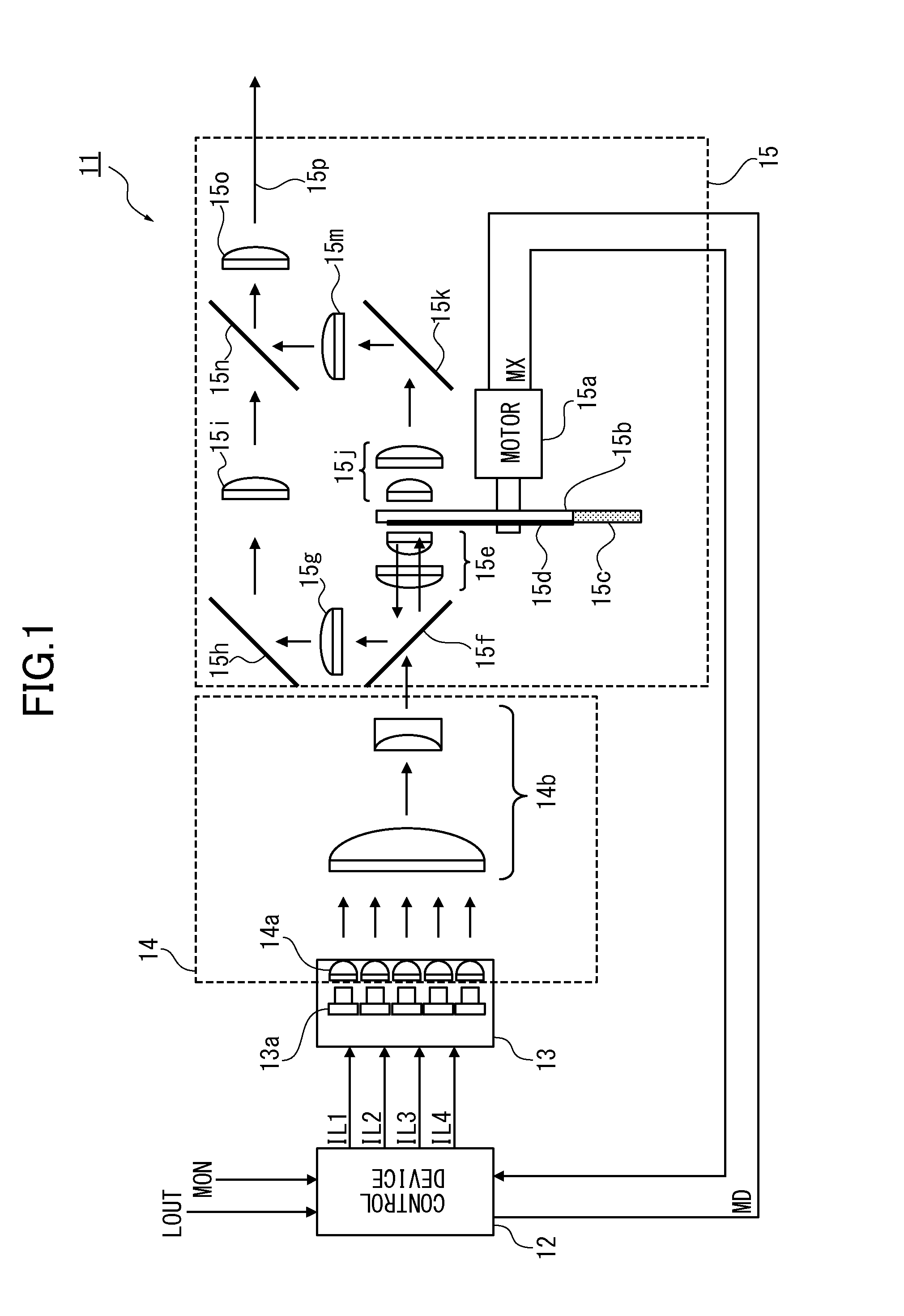 Light source device and projection device including the light source device