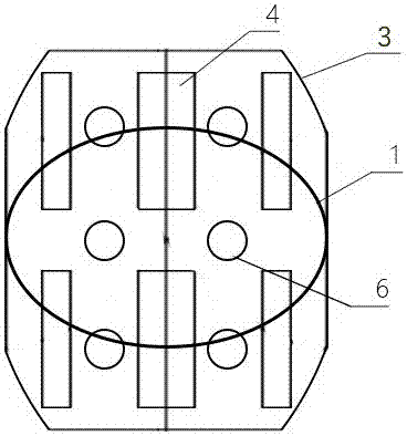 Double-ring crossed spherical biologically active filling material component based on internet of things