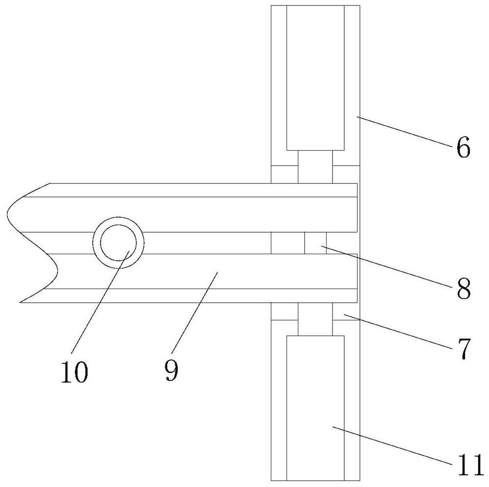 Automatic bolt feeding device of automatic welding production line