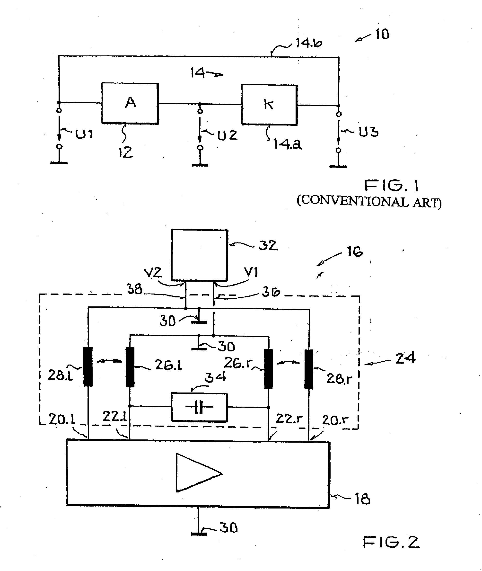 Integrated differential oscillator circuit