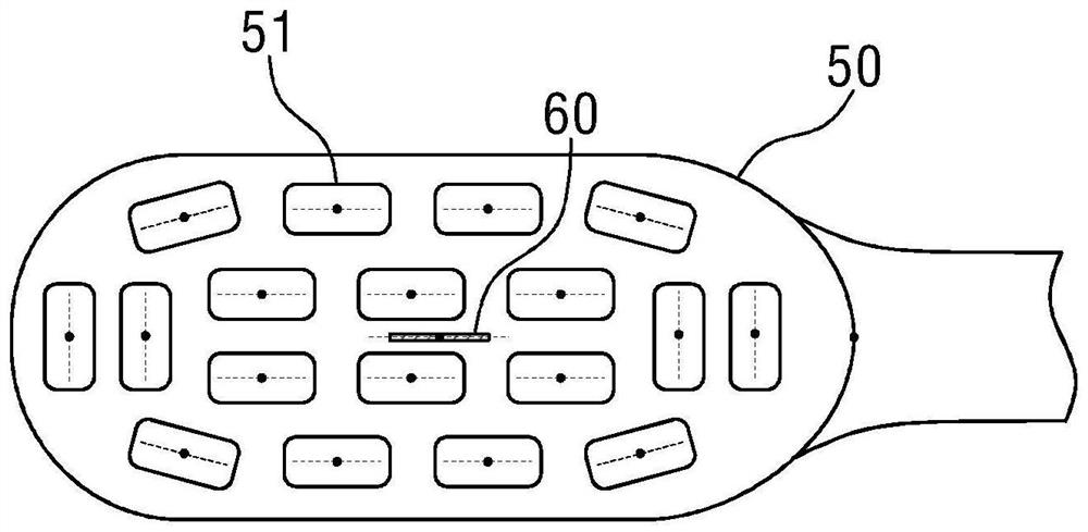 Generation method and display device of toothbrush bristle hole distribution diagram