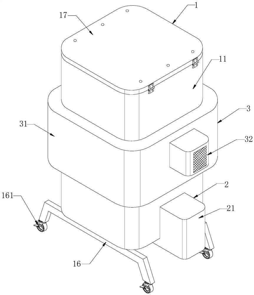 Efficient low-temperature dehydration device for food processing